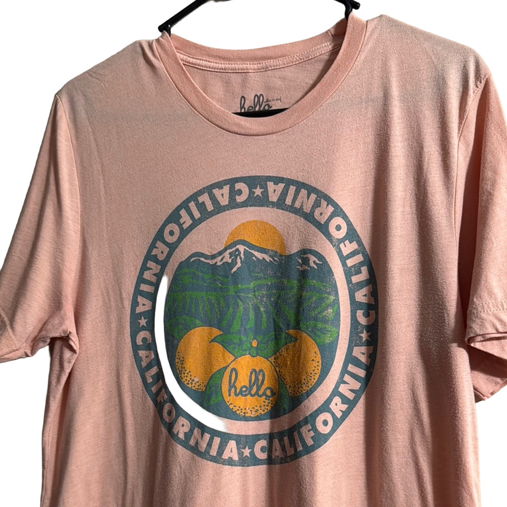 California Pink T-Shirt - Picture 2 of 6